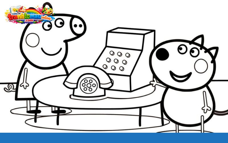 giới thiệu tranh tô màu online